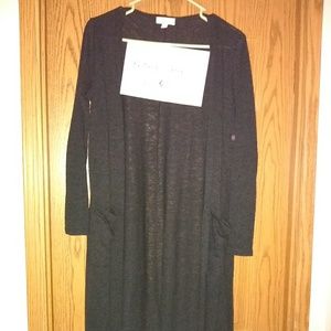 Small solid black Lularoe sarah